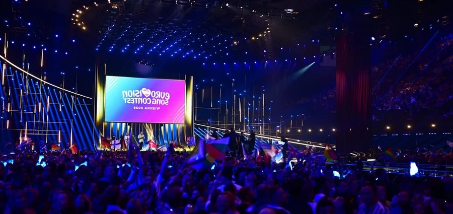 Eurovision stage lights
