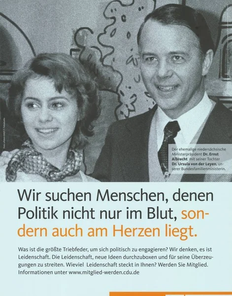 Ursula von der Leyen speaking