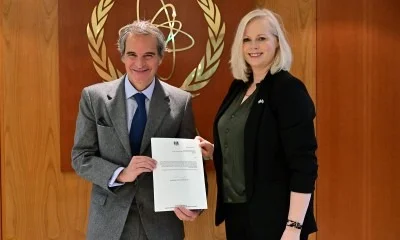 Sonia Farrey at diplomatic event